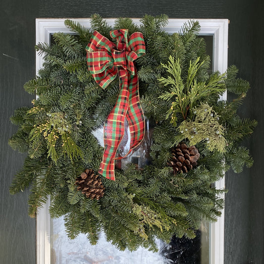 Decorated Mixed Wreath